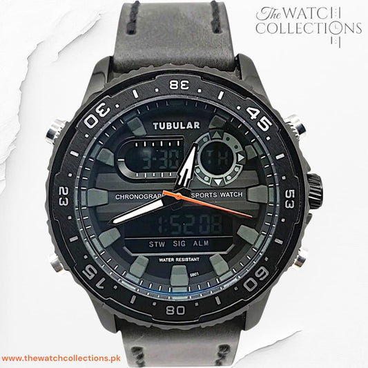 Tubular Premium Dual-Display Sports Watch (DT-5801)