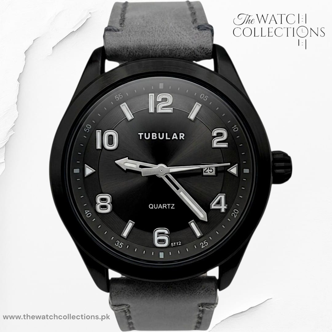 Tubular Analog Date watch (D-5712)