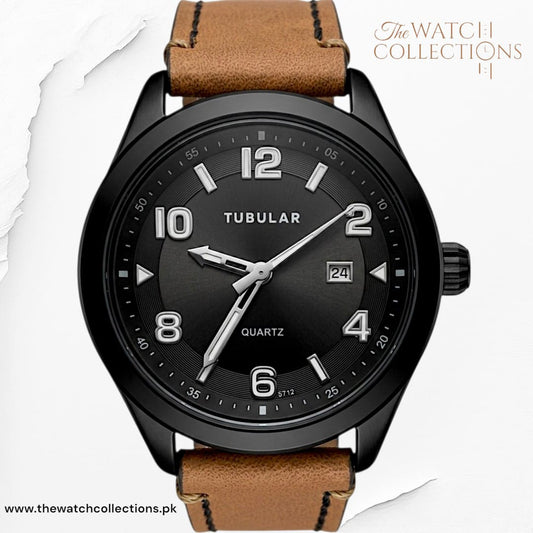 Tubular Analog Date watch (D-5712)