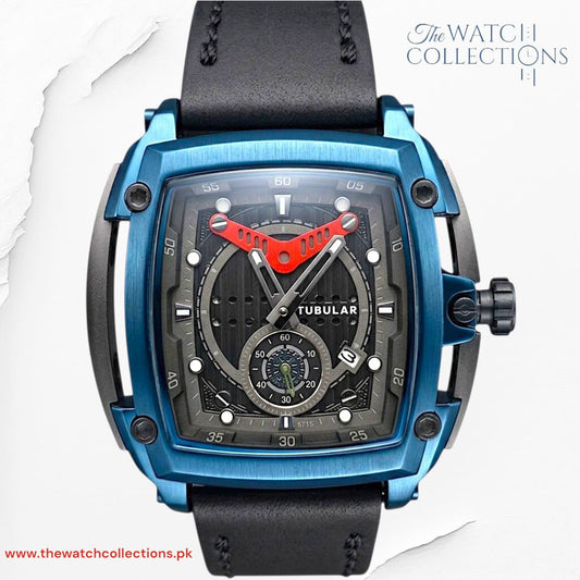 Tubular Small second & Date watch (DS-D-5715)