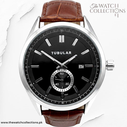 Tubular Small second & Date watch (DS-D-5101)