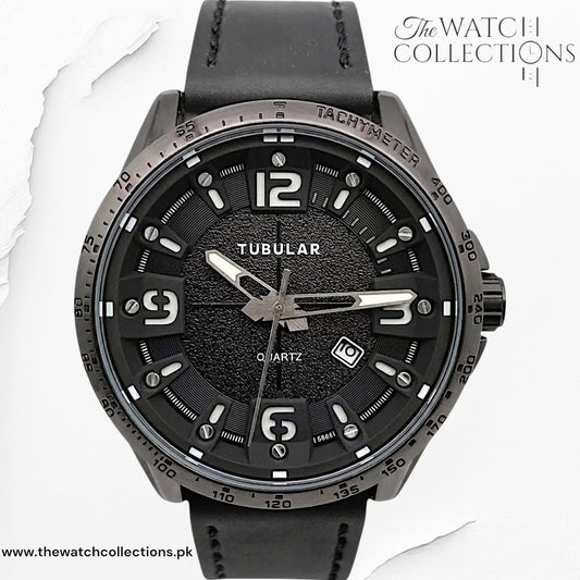 Tubular Analog Date watch (D-5685)