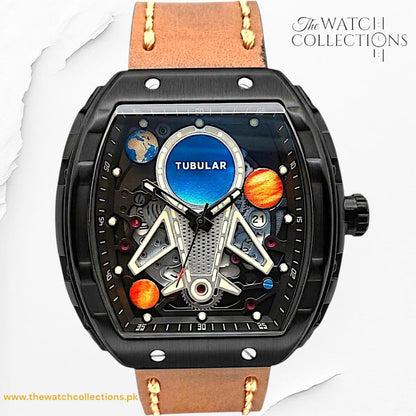 Tubular Rectangular Date watch
