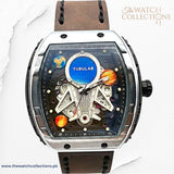 Tubular Rectangular Date watch