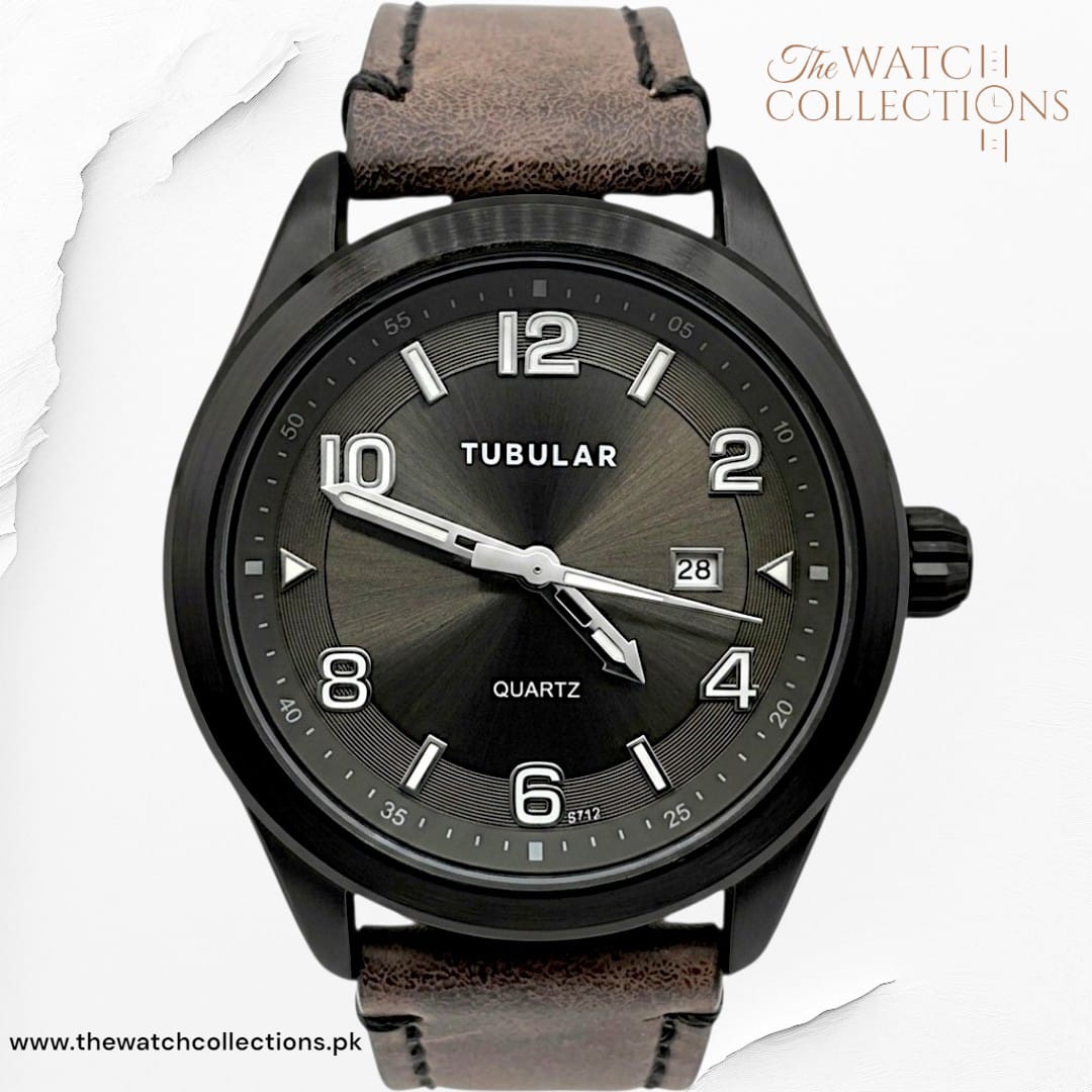 Tubular Analog Date watch (D-5712)