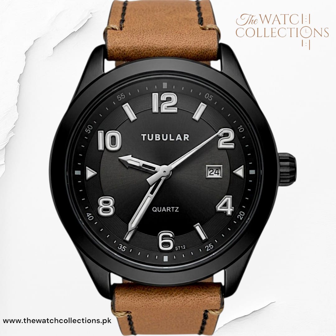 Tubular Analog Date watch (D-5712)