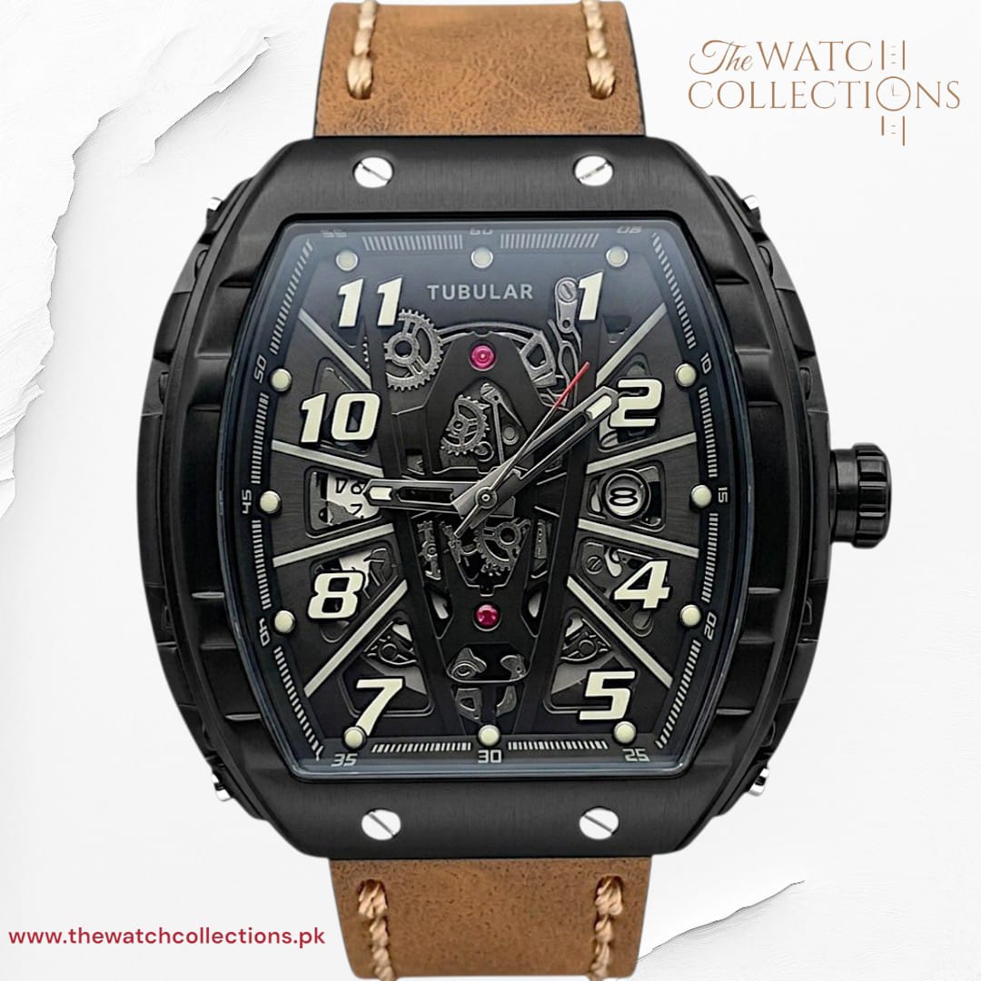 Tubular Rectangular Date watch (RC 5517)