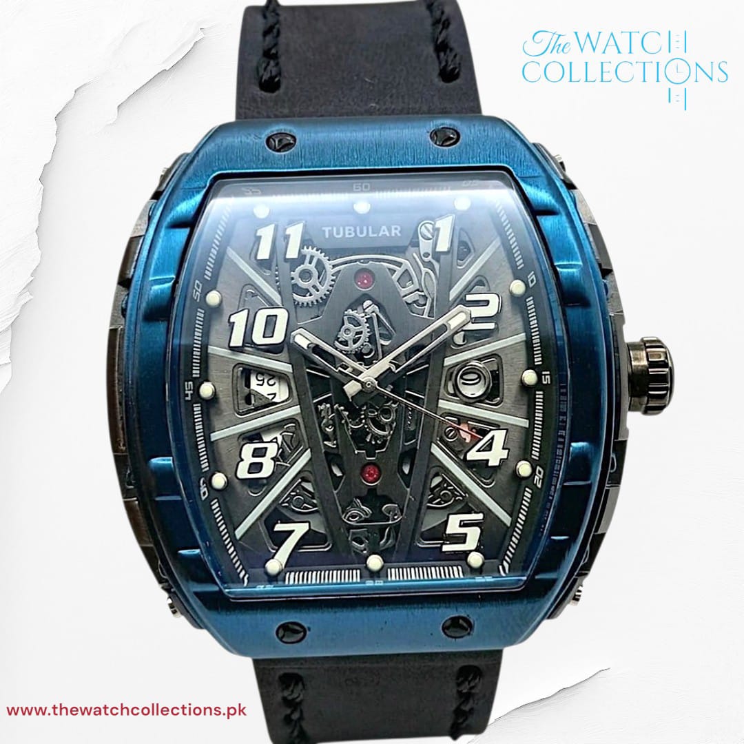Tubular Rectangular Date watch (RC 5517)