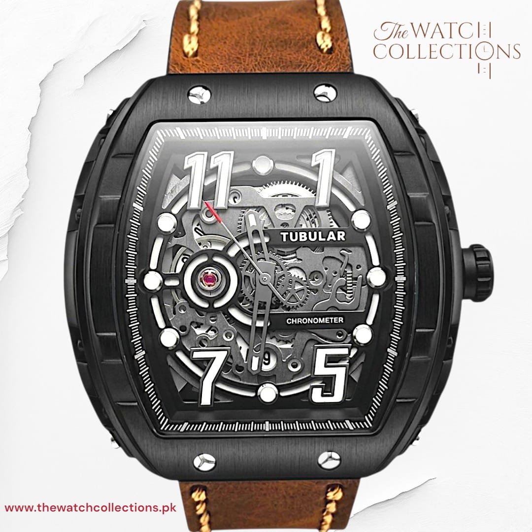 Tubular Rectangular Date watch (RC 5517)