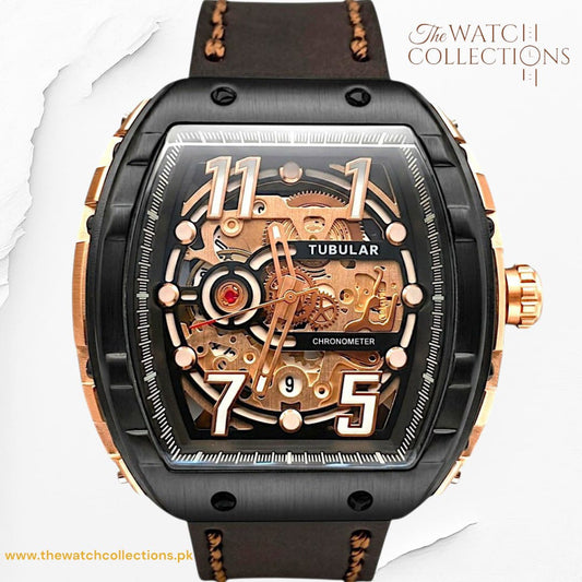 Tubular Rectangular Date watch (RC 5517)