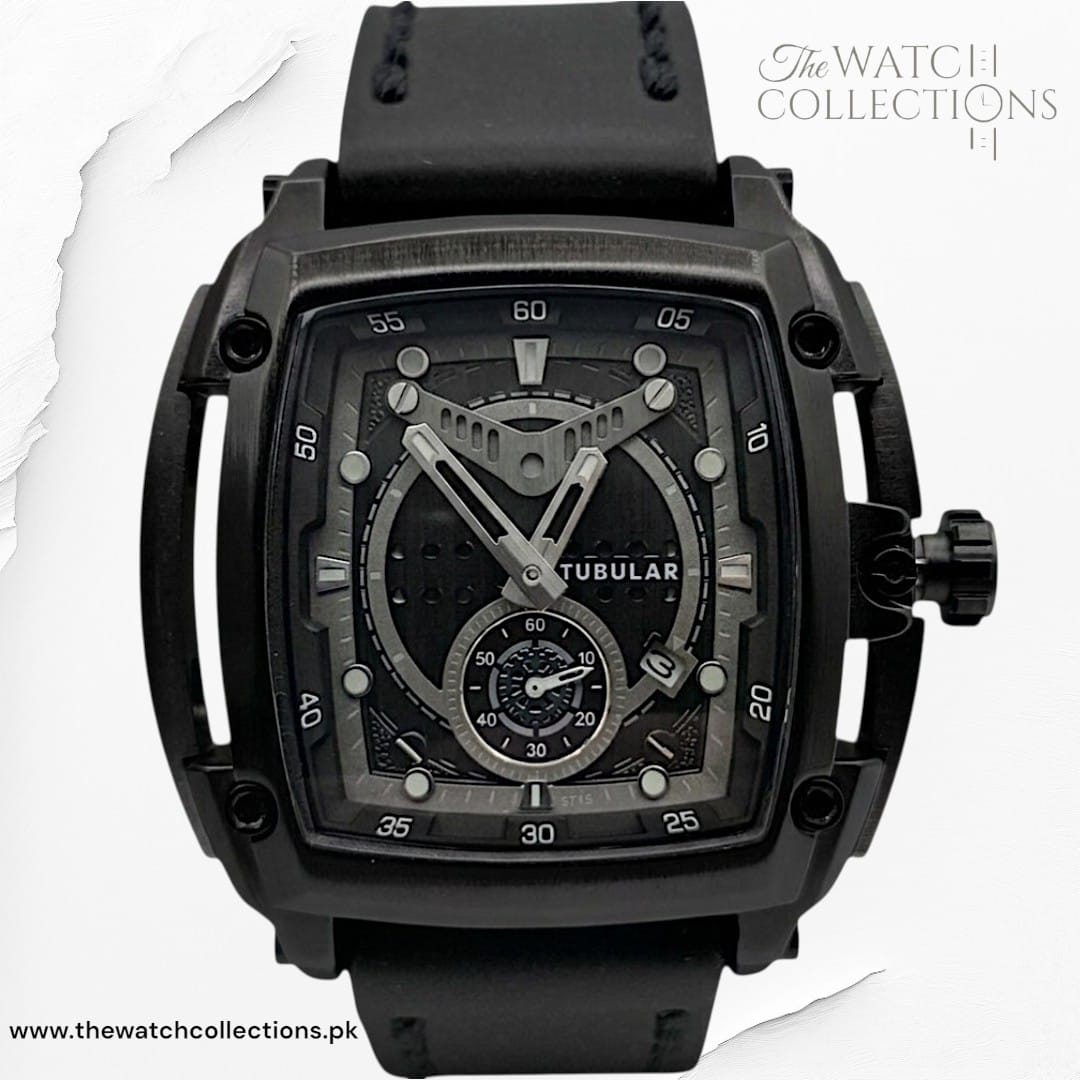 Tubular Small second & Date watch (DS-D-5715)