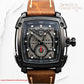 Tubular Small second & Date watch (DS-D-5715)