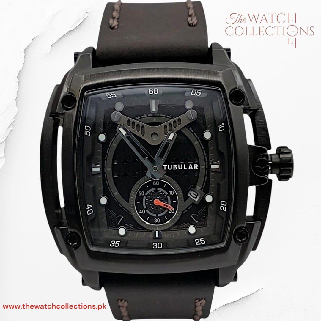 Tubular Small second & Date watch (DS-D-5715)