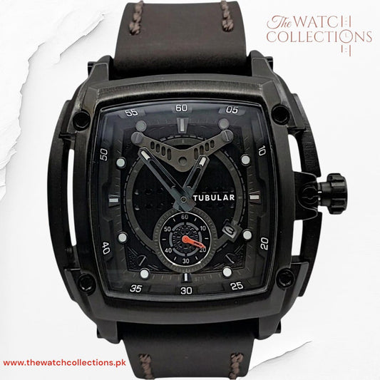 Tubular Small second & Date watch (DS-D-5715)