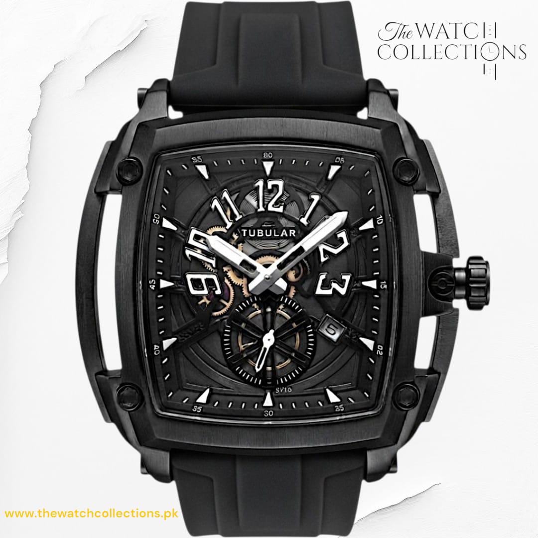 Tubular Small second & Date watch (DS-D-5715)