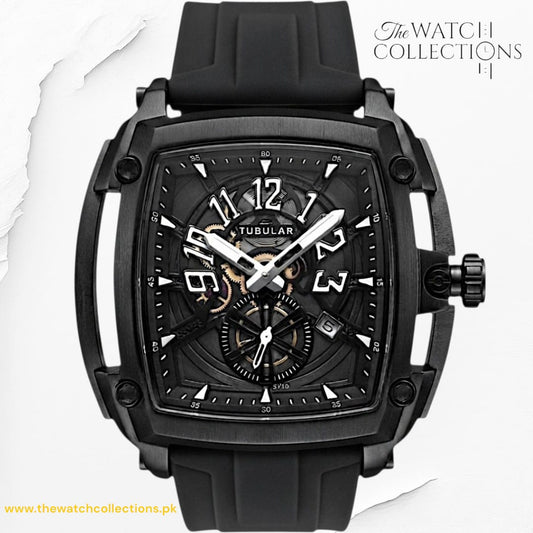 Tubular Small second & Date watch (DS-D-5715)