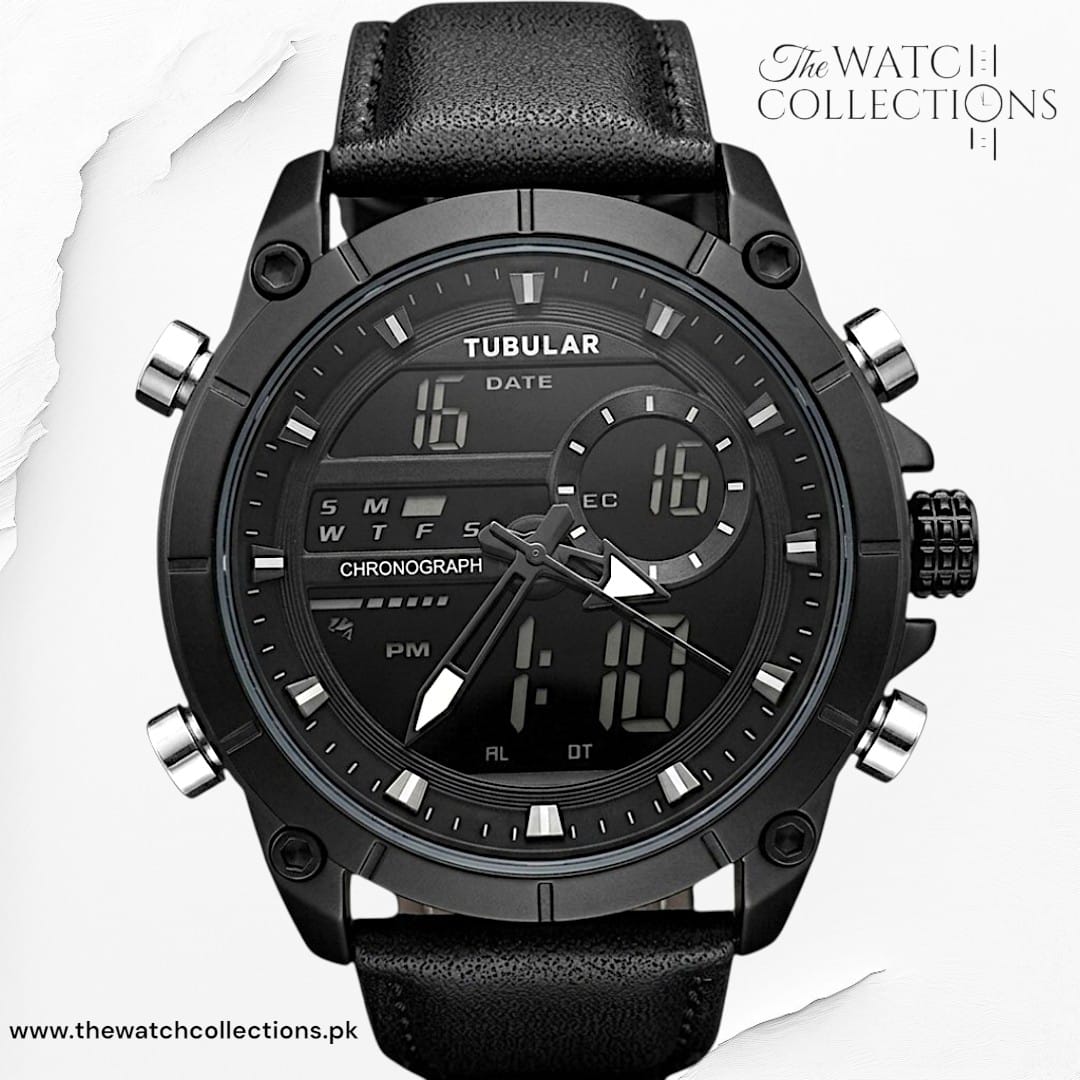 Tubular Premium Dual-Display Sports Watch