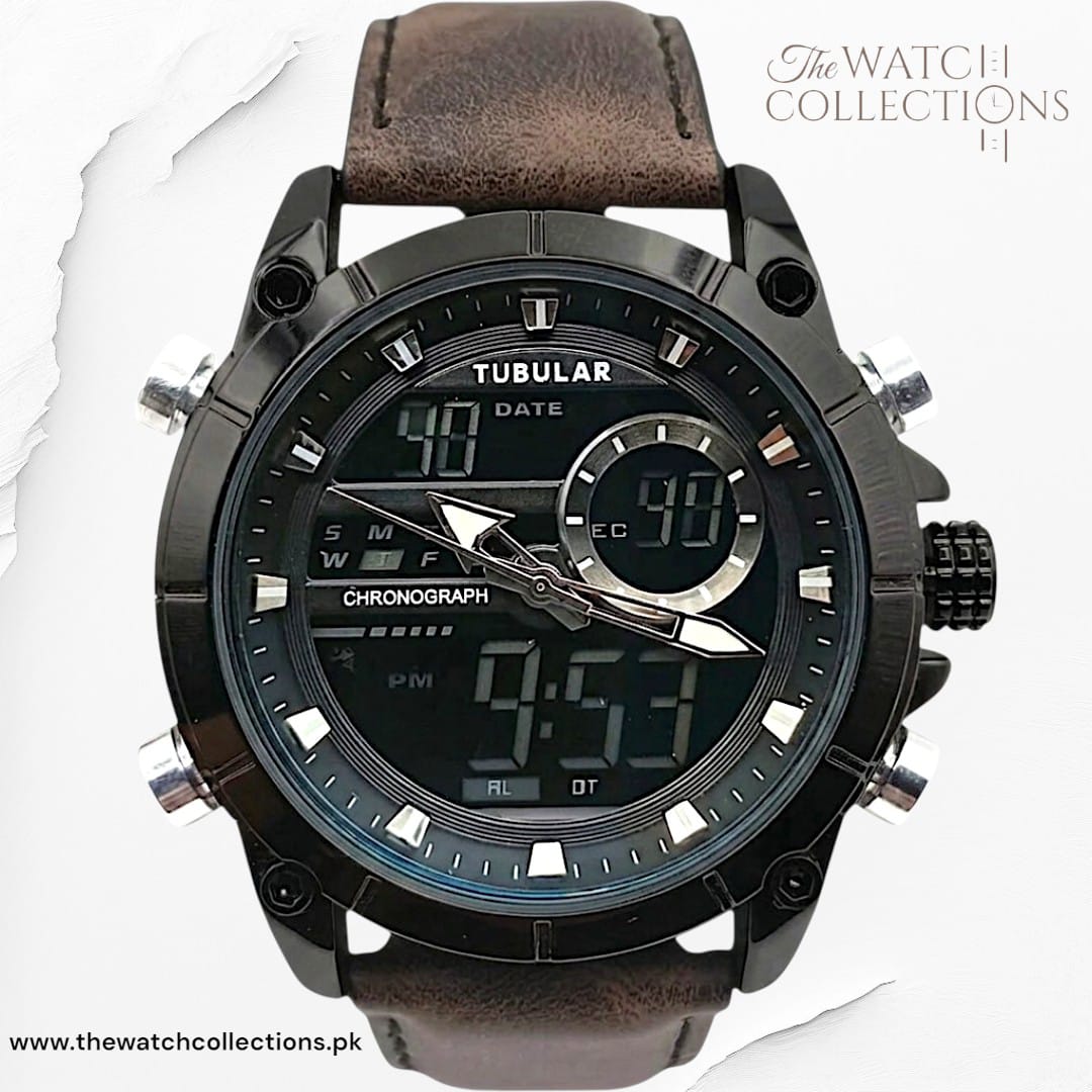 Tubular Premium Dual-Display Sports Watch