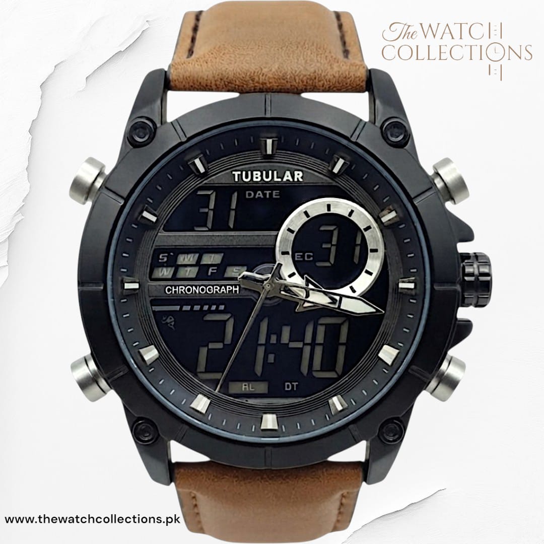 Tubular Premium Dual-Display Sports Watch