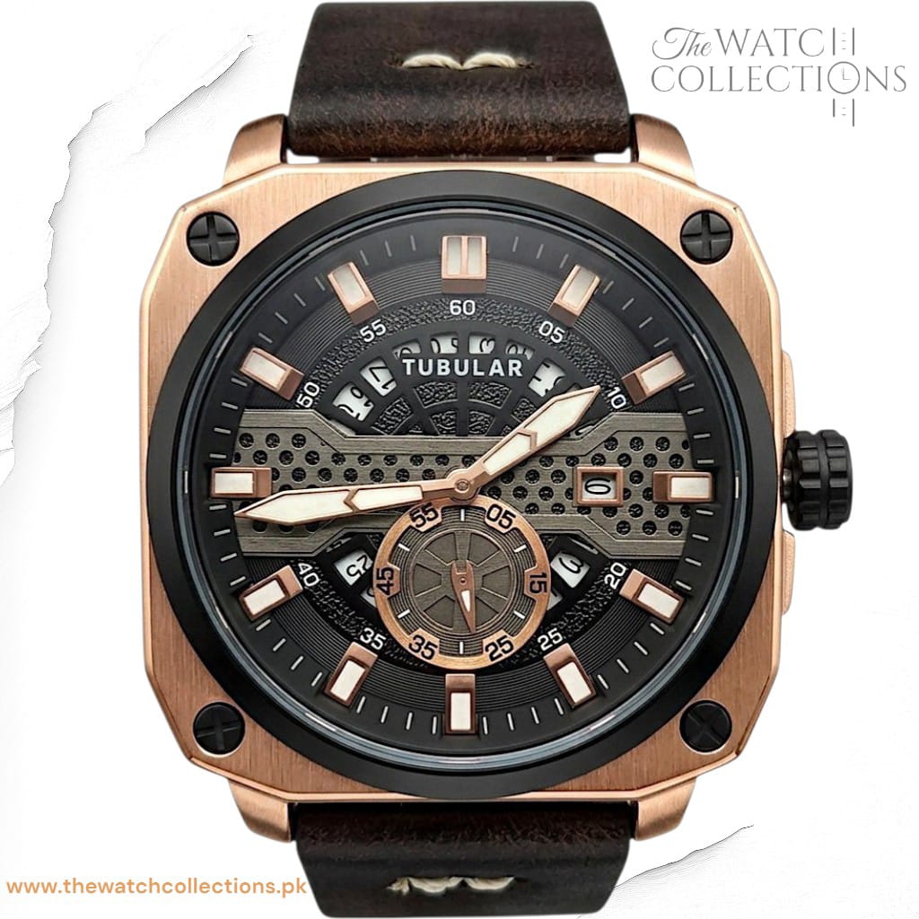 Tubular Small second & Date watch