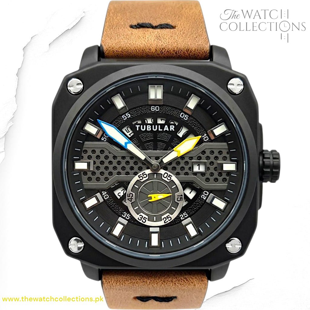 Tubular Small second & Date watch