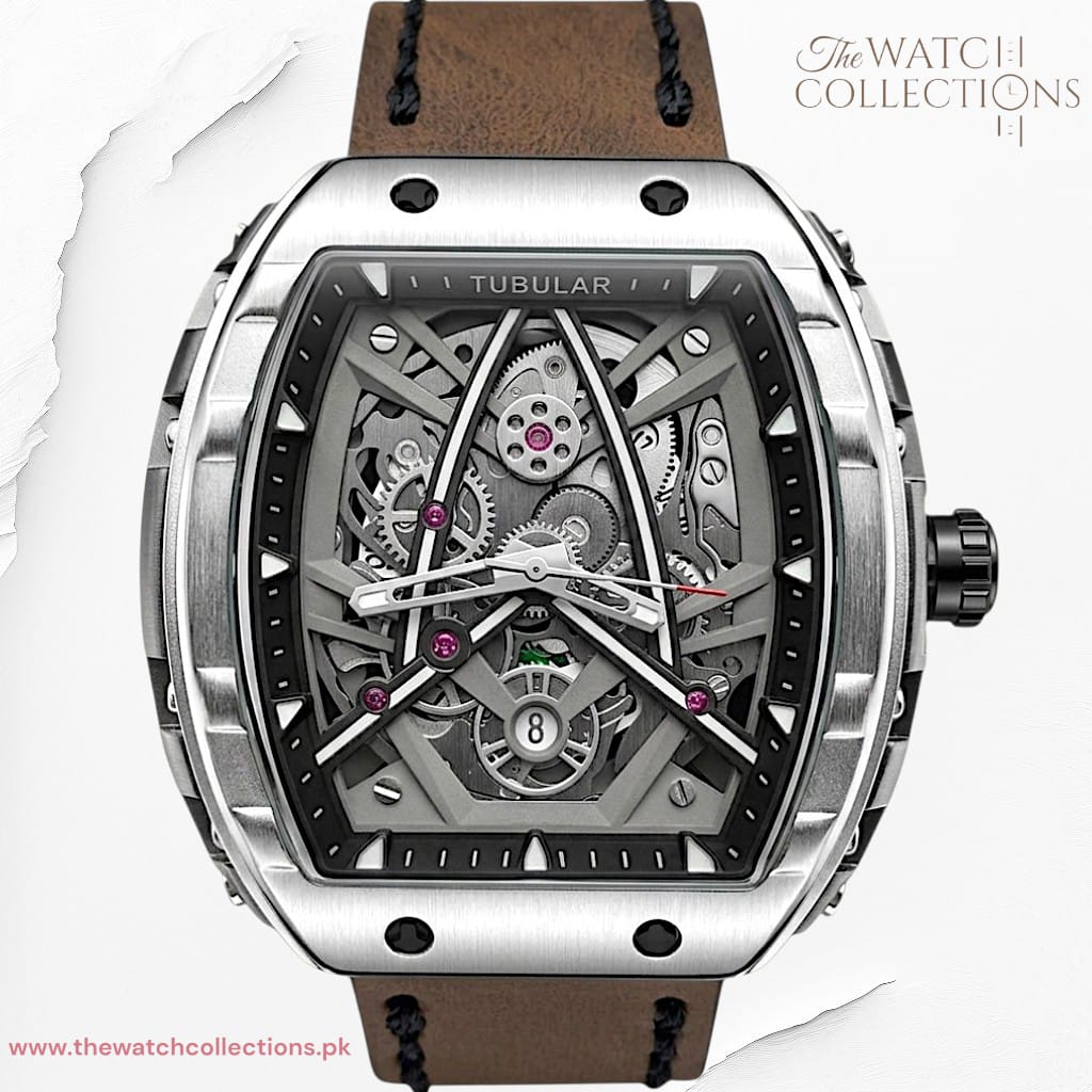 Tubular Rectangular Date watch (RC 5517)