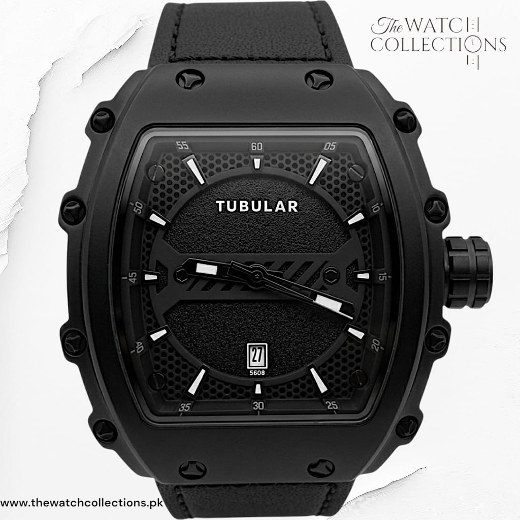 Tubular Rectangular Date watch (RD 5606)