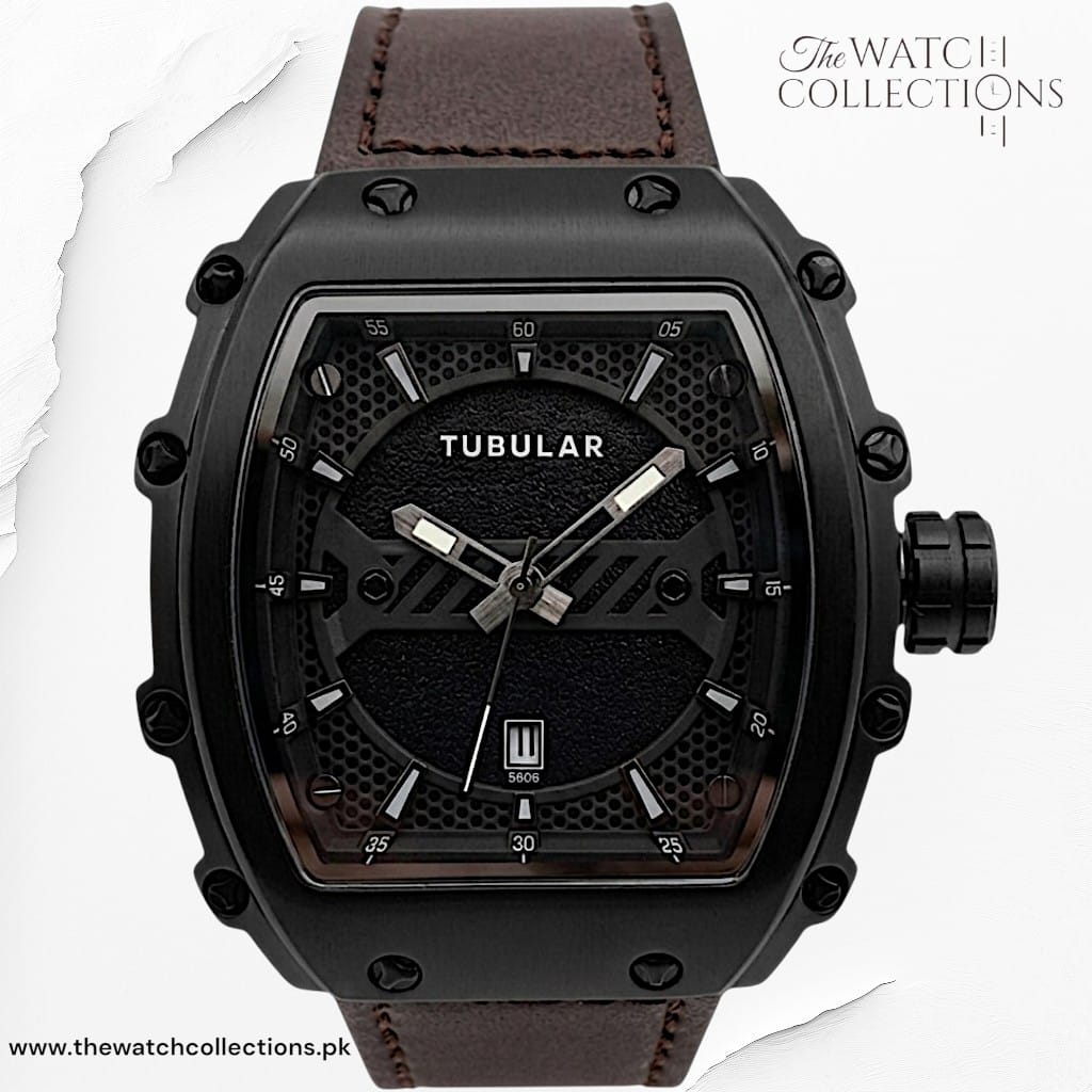 Tubular Rectangular Date watch (RD 5606)