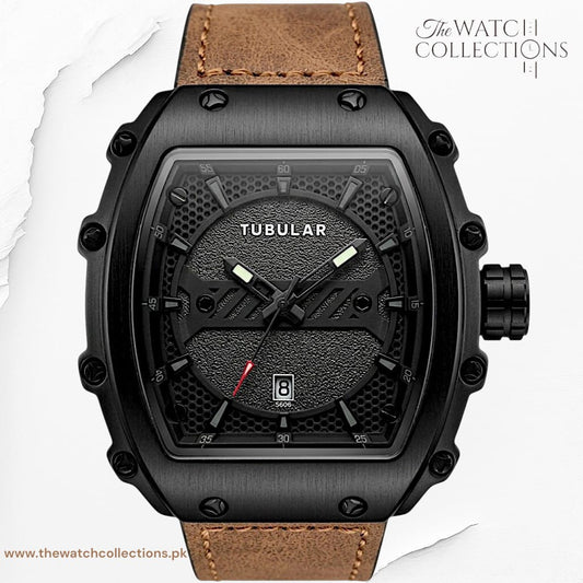 Tubular Rectangular Date watch (RD 5606)