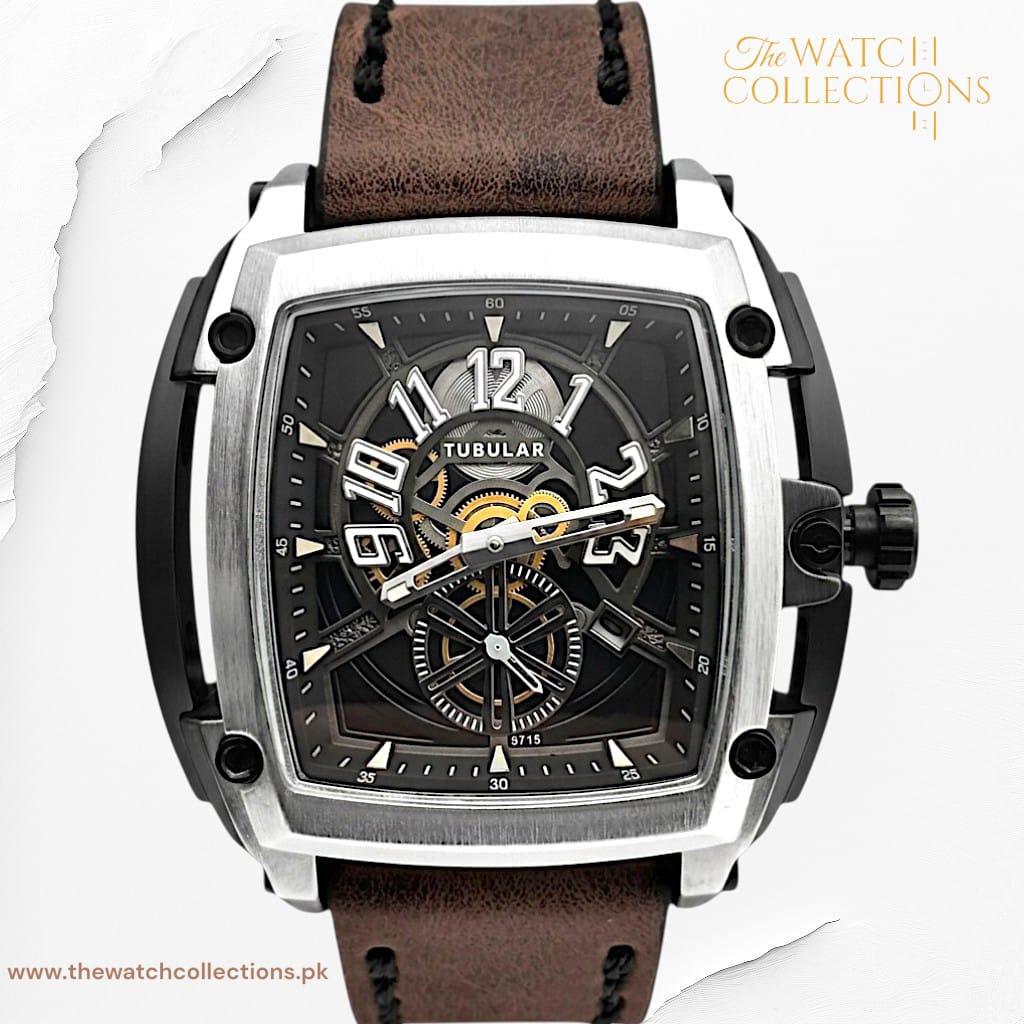 Tubular Small second & Date watch (DS-D-5715)