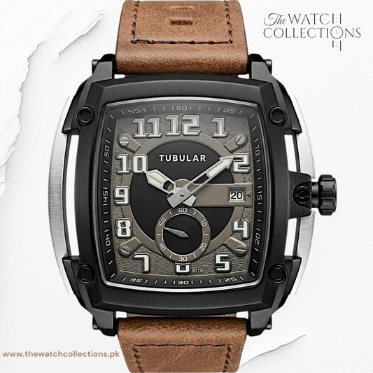 Tubular Small second & Date watch (DS-D-5715)