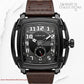 Tubular Small second & Date watch (DS-D-5715)