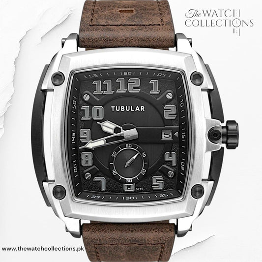 Tubular Small second & Date watch (DS-D-5715)