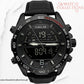 Tubular Premium Dual-Display Sports Watch (DT-5338)