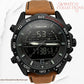 Tubular Premium Dual-Display Sports Watch (DT-5338)