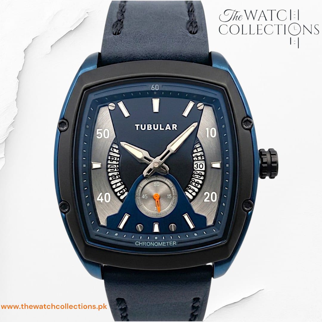 Tubular Small second & Date watch (DS-D-5608)