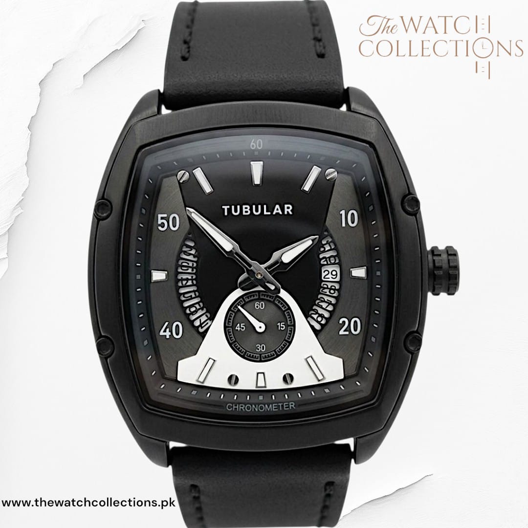 Tubular Small second & Date watch (DS-D-5608)