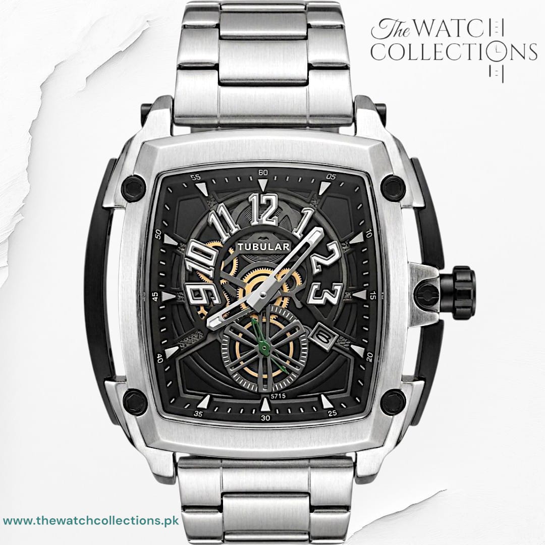 Tubular Small second & Date watch (DS-D-5715)