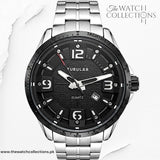 Tubular Quartz Date Watch (D-5685)