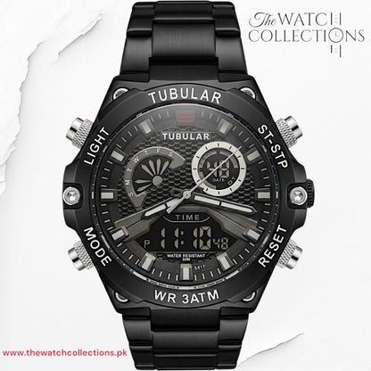 Tubular Premium Dual-Display Sports Watch (DT-5617)
